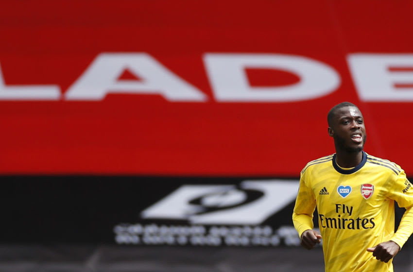 Arsenal, Nicolas Pepe (Photo by ANDREW BOYERS/POOL/AFP via Getty Images)
